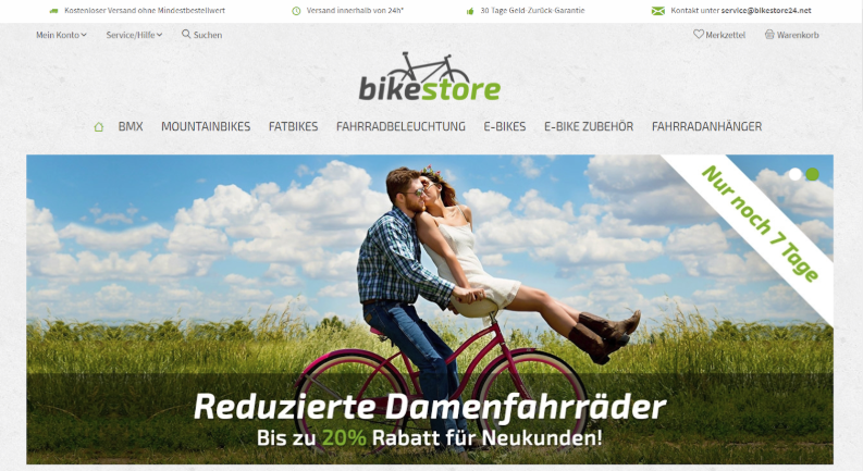 Ist Bikestore24.net ein Fakeshop